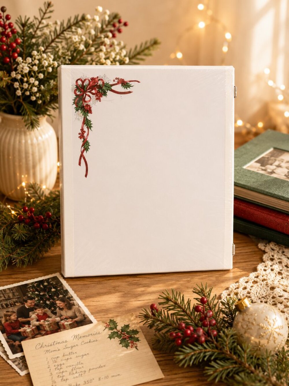 Creative Memories 8x10 Holiday Border Scrapbook Refill Pages RCM-10HB NEW